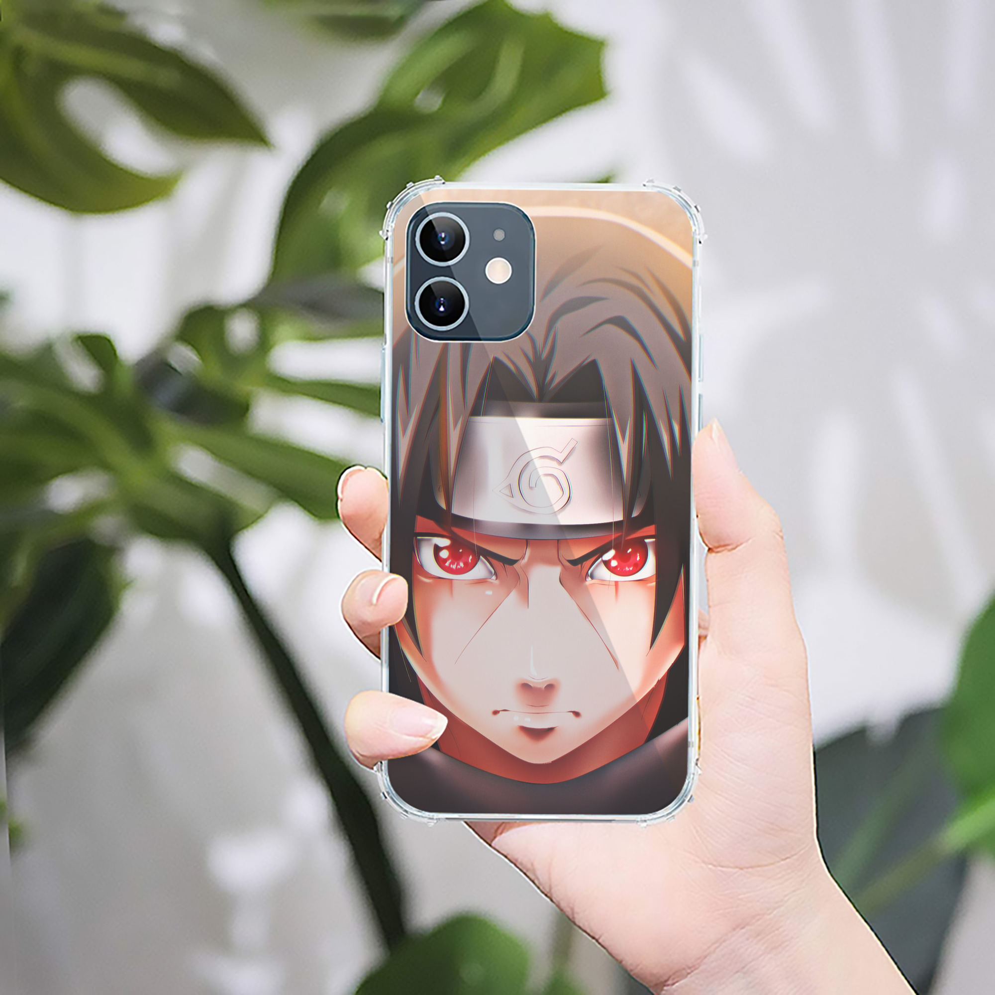 （画像用） NARUTO -ナルト- NARUTO -ナルト- 疾風伝 【iPhone 12シリーズ対応】透明スマホケース（クリアソフトケース）
